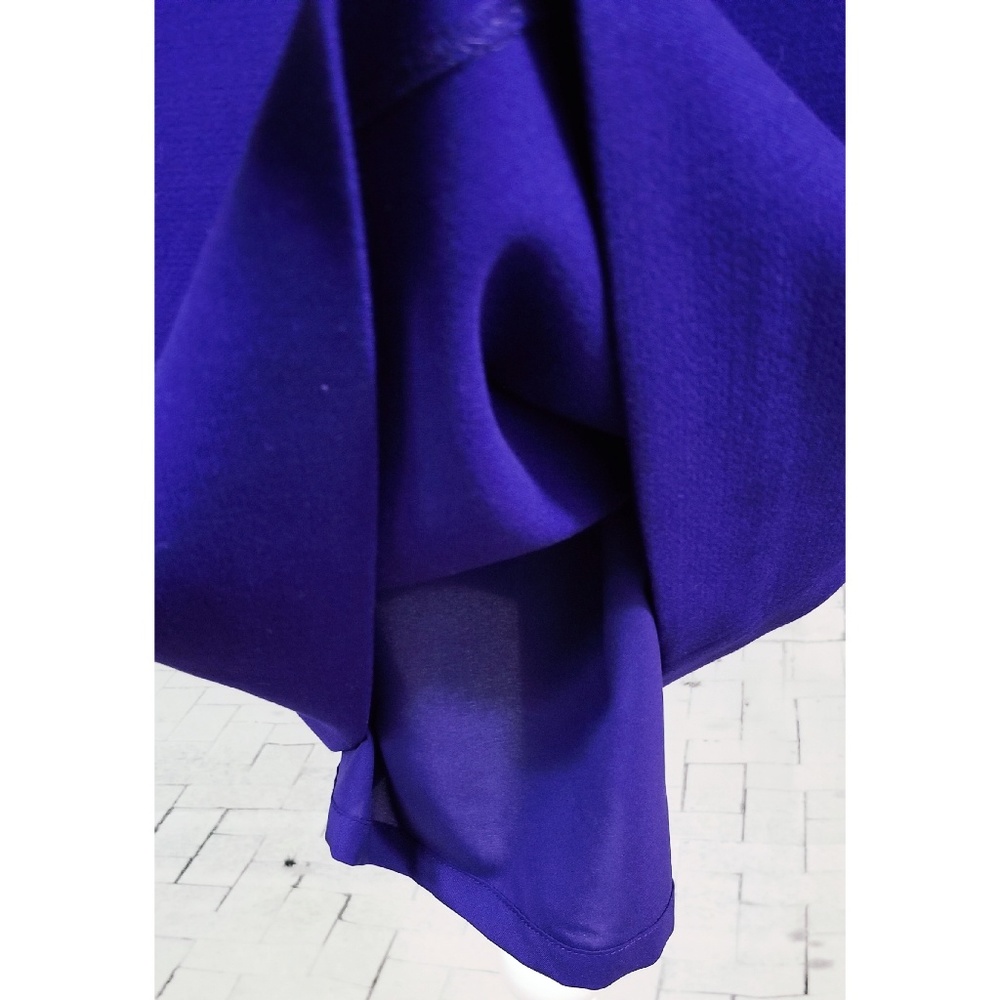 Eliza J Sheath Dress Purple Midi Size 6 - Picture 7 of 8